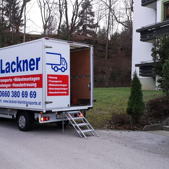 Lackner Kleintransporte Transport Umzugservice